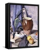 The Brown Crock-Samuel John Peploe-Framed Stretched Canvas