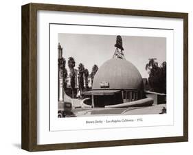 The Brown Derby, Los Angeles, California, 1932-null-Framed Art Print