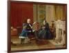 The Brown Family, 1869-Eastman Johnson-Framed Art Print