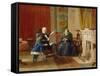The Brown Family, 1869-Eastman Johnson-Framed Stretched Canvas