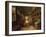 The Brown Gallery, Knole, Kent (Oil on Canvas)-Louise Ingram Rayner-Framed Giclee Print