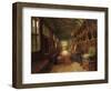 The Brown Gallery, Knole, Kent (Oil on Canvas)-Louise Ingram Rayner-Framed Giclee Print