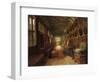 The Brown Gallery, Knole, Kent (Oil on Canvas)-Louise Ingram Rayner-Framed Giclee Print