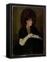 The Brown Veil (Oil on Canvas)-William Nicholson-Framed Stretched Canvas