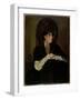 The Brown Veil (Oil on Canvas)-William Nicholson-Framed Giclee Print