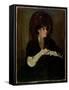 The Brown Veil (Oil on Canvas)-William Nicholson-Framed Stretched Canvas