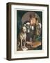 The Bruiser Charles Churchill, Once the Reverend, in the Character of a Russian Hercules,…-William Hogarth-Framed Giclee Print