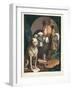 The Bruiser Charles Churchill, Once the Reverend, in the Character of a Russian Hercules,…-William Hogarth-Framed Giclee Print