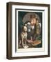 The Bruiser Charles Churchill, Once the Reverend, in the Character of a Russian Hercules,…-William Hogarth-Framed Giclee Print