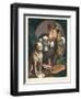 The Bruiser Charles Churchill, Once the Reverend, in the Character of a Russian Hercules,…-William Hogarth-Framed Giclee Print