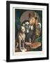 The Bruiser Charles Churchill, Once the Reverend, in the Character of a Russian Hercules,…-William Hogarth-Framed Giclee Print