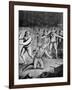 The Bruising Match, 1730-null-Framed Giclee Print