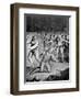 The Bruising Match, 1730-null-Framed Giclee Print