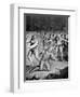 The Bruising Match, 1730-null-Framed Giclee Print