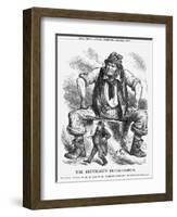 The Brummagem Frankenstein, 1866-John Tenniel-Framed Giclee Print