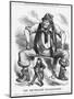 The Brummagem Frankenstein, 1866-John Tenniel-Mounted Giclee Print