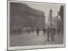 The Brussels Riots, the Maison Du Peuple, the Centre of the Agitation-null-Mounted Giclee Print