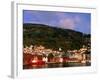 The Bryggen, a Huddle of Wooden Buildings on the Waterfront, Bergen,Hordaland, Norway-Anders Blomqvist-Framed Photographic Print