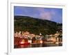 The Bryggen, a Huddle of Wooden Buildings on the Waterfront, Bergen,Hordaland, Norway-Anders Blomqvist-Framed Photographic Print