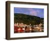 The Bryggen, a Huddle of Wooden Buildings on the Waterfront, Bergen,Hordaland, Norway-Anders Blomqvist-Framed Photographic Print