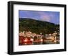 The Bryggen, a Huddle of Wooden Buildings on the Waterfront, Bergen,Hordaland, Norway-Anders Blomqvist-Framed Photographic Print