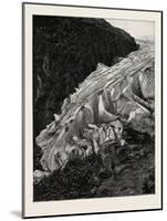 The Buarbae Glacier-null-Mounted Giclee Print