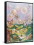 The Bubble Fairies-Bill Bell-Framed Stretched Canvas