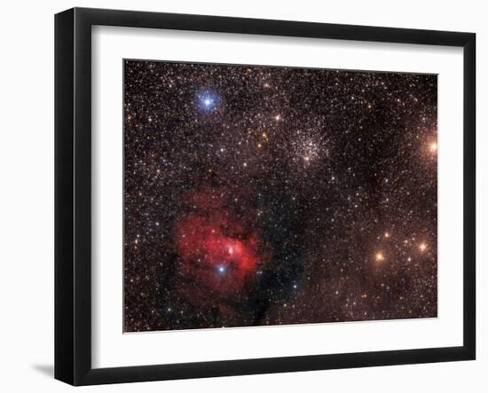 The Bubble Nebula, an Emission Nebula in Cassiopeia-null-Framed Photographic Print