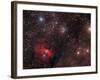 The Bubble Nebula, an Emission Nebula in Cassiopeia-null-Framed Photographic Print