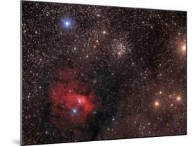 The Bubble Nebula, an Emission Nebula in Cassiopeia-null-Mounted Photographic Print