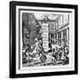 The Bubbler's Bubbl'D or the Devil Take the Hindmost, 1720-null-Framed Giclee Print