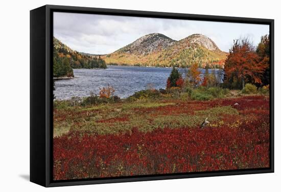 The Bubbles at Jordan Pond, Maine-George Oze-Framed Stretched Canvas