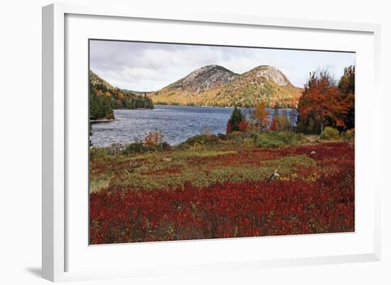 The Bubbles at Jordan Pond, Maine-George Oze-Framed Photographic Print