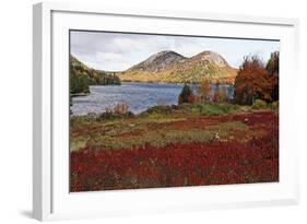 The Bubbles at Jordan Pond, Maine-George Oze-Framed Photographic Print