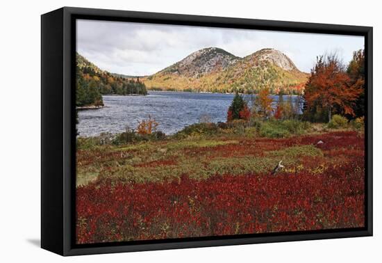 The Bubbles at Jordan Pond, Maine-George Oze-Framed Stretched Canvas
