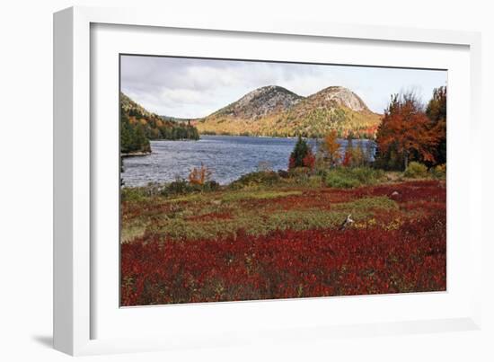 The Bubbles at Jordan Pond, Maine-George Oze-Framed Photographic Print