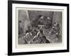 The Bubonic Plague at Naples, Destroying the Rats in the Sewers-null-Framed Giclee Print