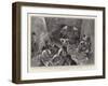 The Bubonic Plague at Naples, Destroying the Rats in the Sewers-null-Framed Giclee Print
