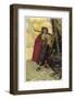 The Buccaneer, as He Lives on in Legend Waiting to be Re- Enacted by Errol Flynn or Burt Lancaster-Howard Pyle-Framed Photographic Print