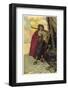 The Buccaneer, as He Lives on in Legend Waiting to be Re- Enacted by Errol Flynn or Burt Lancaster-Howard Pyle-Framed Photographic Print