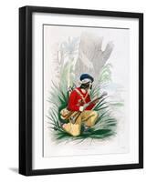 The Buccaneer from "Histoire Des Pirates" by P. Christian-Alexandre Debelle-Framed Giclee Print