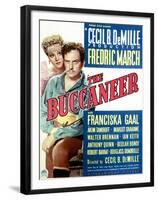 The Buccaneer - Movie Poster Reproduction-null-Framed Photo