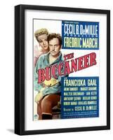 The Buccaneer - Movie Poster Reproduction-null-Framed Photo
