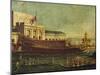 The Bucentaur (State Galley of the Doges of Venice), Italy, 18th Century-null-Mounted Giclee Print