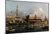 The Bucintoro at the Molo on Ascension Day-Canaletto-Mounted Giclee Print