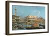 The Bucintoro Returning to the Molo-Canaletto-Framed Giclee Print