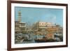 The Bucintoro Returning to the Molo-Canaletto-Framed Giclee Print