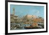 The Bucintoro Returning to the Molo-Canaletto-Framed Giclee Print