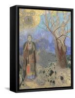 The Buddha, 1906-1907-Odilon Redon-Framed Stretched Canvas