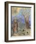 The Buddha, 1906-1907-Odilon Redon-Framed Giclee Print